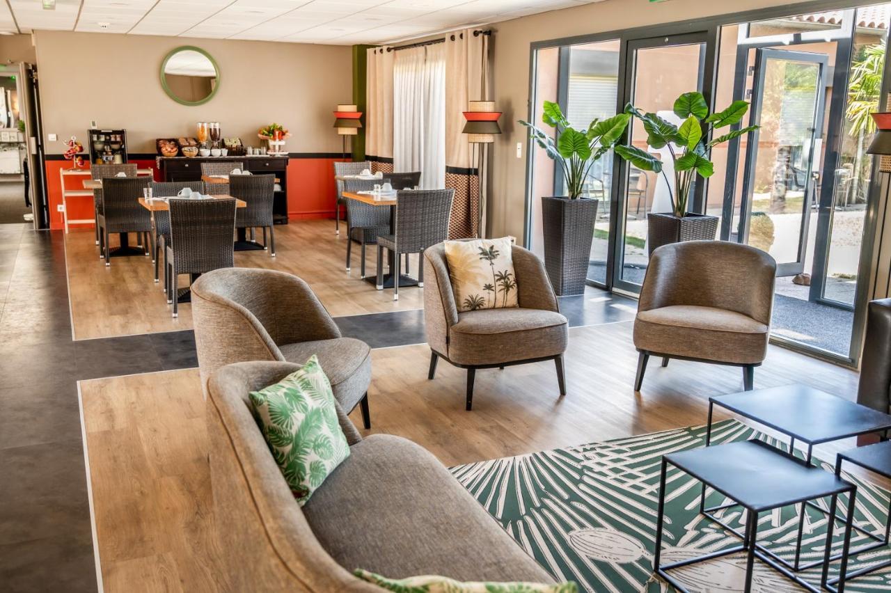 Hotel & Seminaire Le Patio Occitan - Toulouse Ouest - La Ramee Cugnaux Buitenkant foto